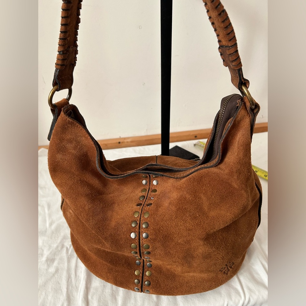 Patricia Nash Suede Bag
